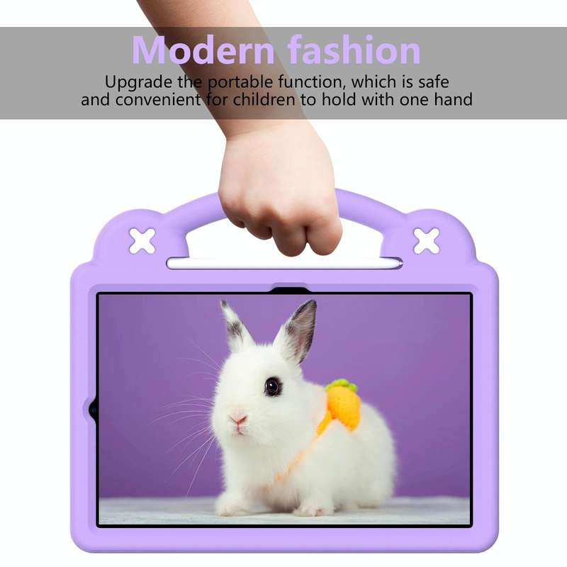 For Samsung Galaxy Tab S6 Lite 10.4 2020/2022 Handle Kickstand Children EVA Shockproof Tablet Cas...