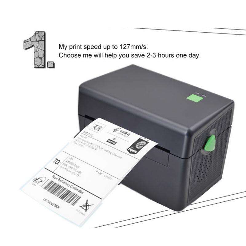 Xprinter XP-108B 4 Inch 108mm Label Printer Thermal Barcode Printer ,Model: USB