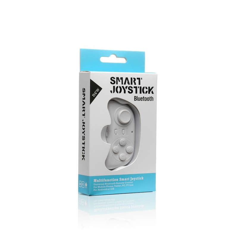 PL-608 Mobile Phone Game Handle Smart Mini Bluetooth Game Handle(White)