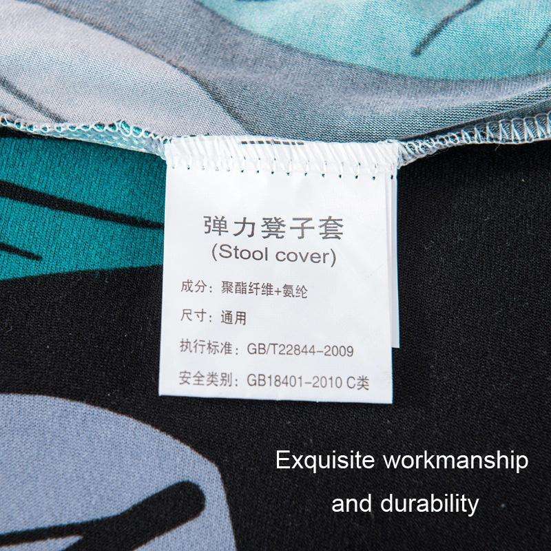 Cushion Cover+Back Cover Stretch Split Chair Cover Computer Chair Sleeve Office Desk Chair Cover(...