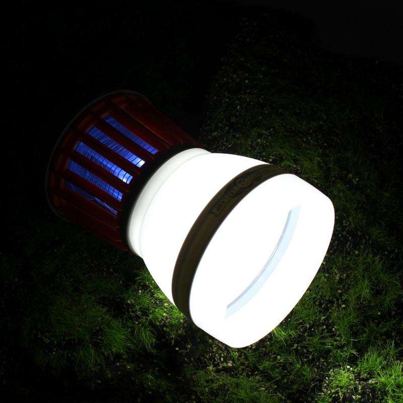 IP67 Waterproof LED Mosquito Killer Night Lamp Rechargeable Outdoor Travel Insects Flies Pest Kil...