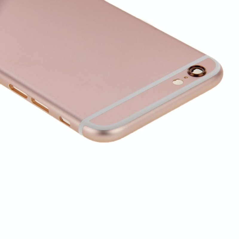 6 in 1 for iPhone 6 (Back Cover + Card Tray + Volume Control Key + Power Button + Mute Switch Vib...