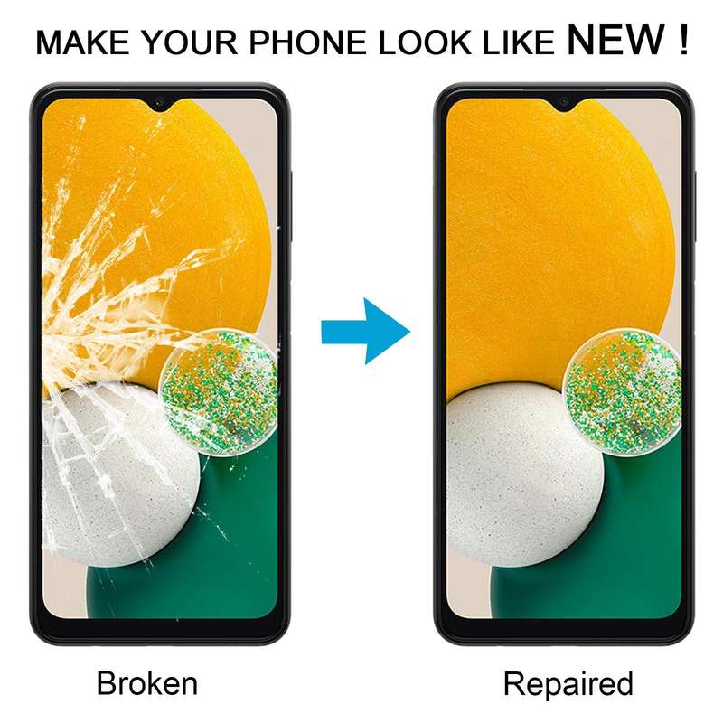 For Samsung Galaxy A13 5G SM-A136B 10pcs Front Screen Outer Glass Lens with OCA Optically Clear A...