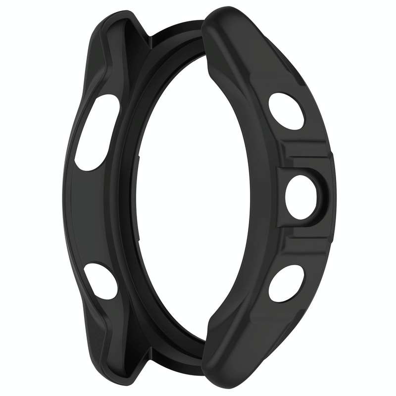 For Garmin Forerunner 965 Armor Hollow Watch Protective Case(Black)