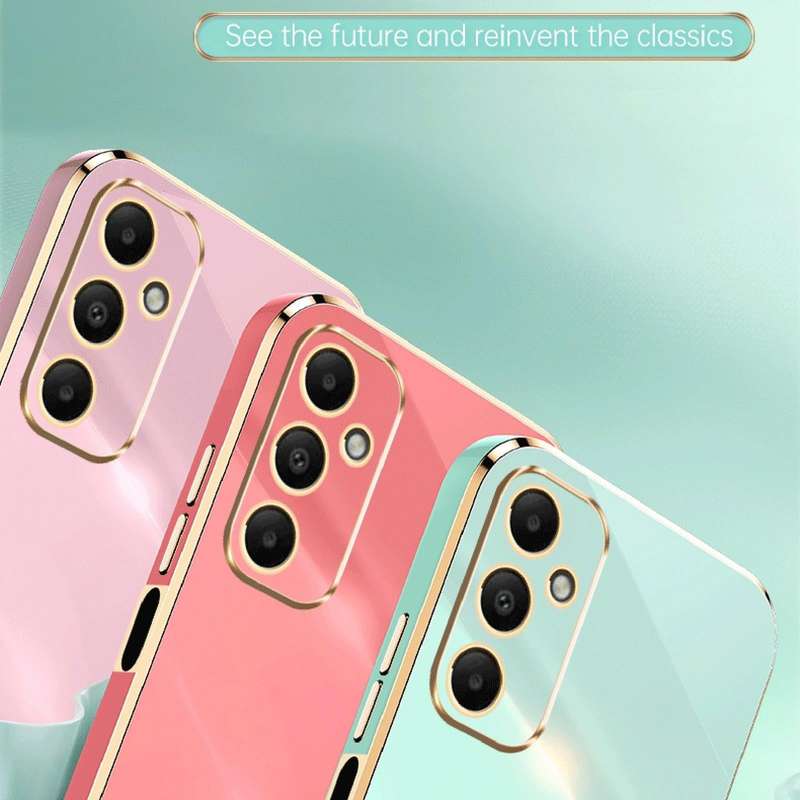 For Samsung Galaxy A05s XINLI Straight Edge 6D Electroplate TPU Phone Case(Black)