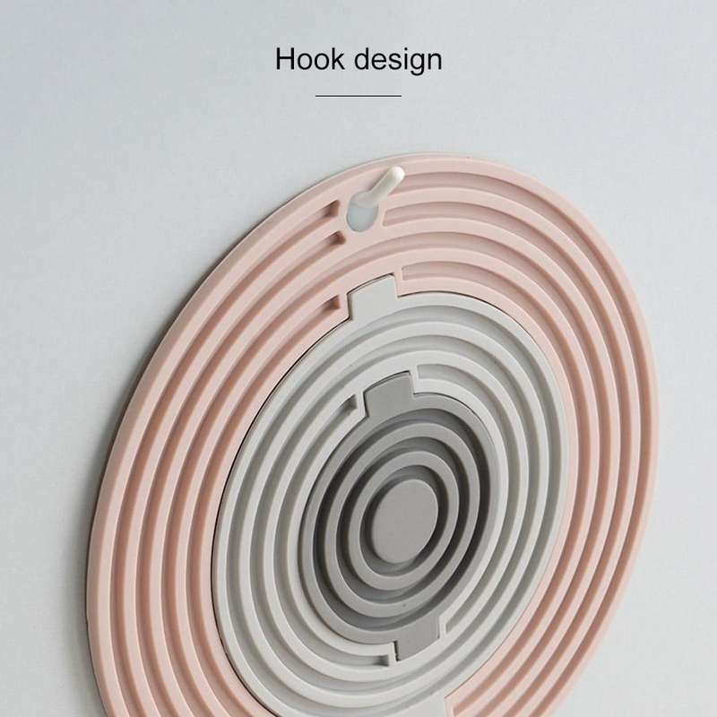 3 in 1 Round Silicone Heat Insulation Pad High Temperature Resistant Multifunctional Tableware Pa...