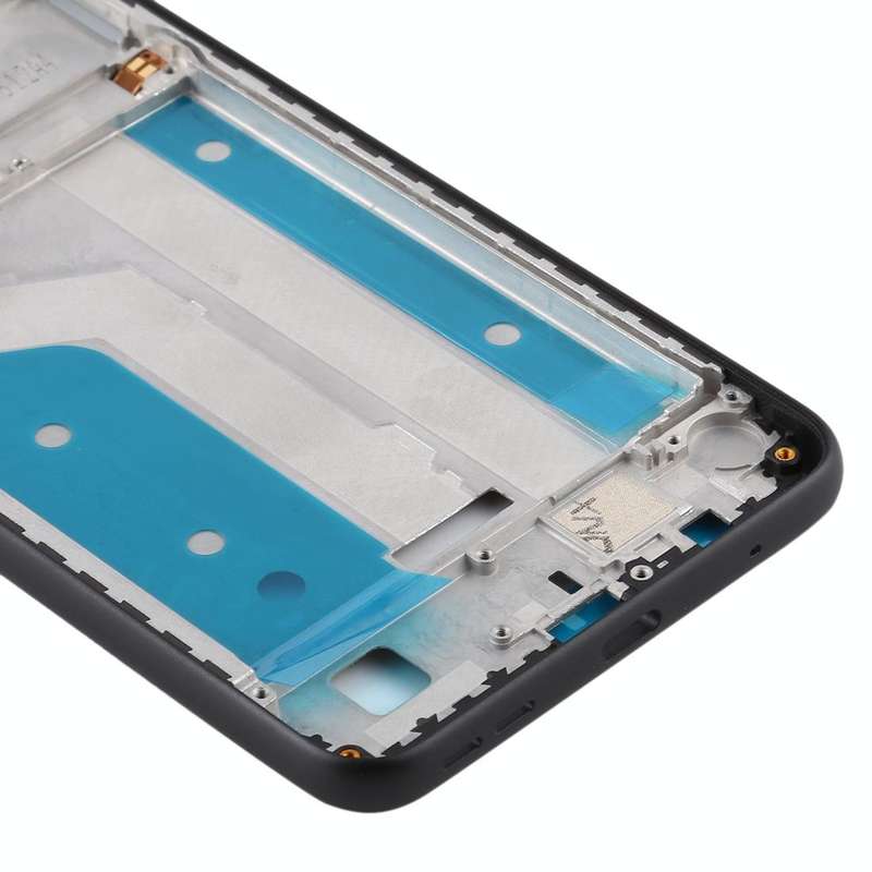 Middle Frame Bezel Plate for Nokia 7.2 / 6.2 / TA-1196 TA-1198 TA-1200 TA-1187 TA-1201 (Black)