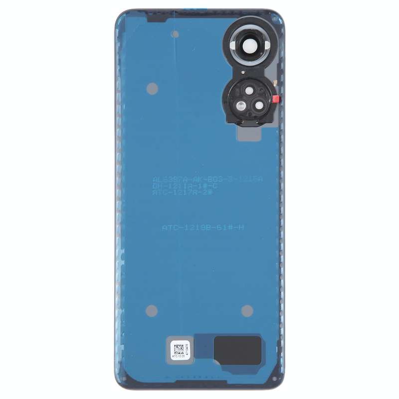 For OPPO Reno8 T 4G Original Battery Back Cover with Camera Lens Cover(Black)