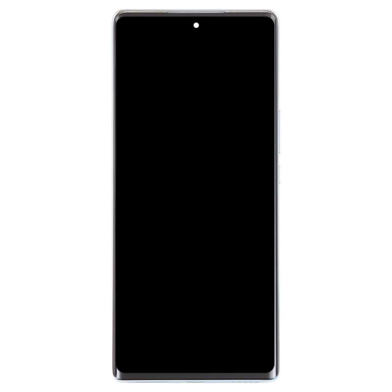 For Honor 80 SE Original LCD Screen Digitizer Full Assembly with Frame (Blue)