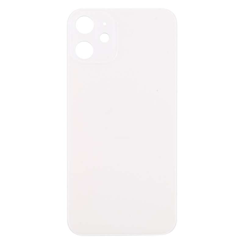 Easy Replacement Big Camera Hole Back Battery Cover for iPhone 12 Mini(White)