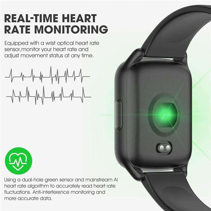 Lokmat KW17 1.3 inch TFT Screen IP68 Waterproof Smart Watch, Support Sleep Monitor / Heart Rate M...
