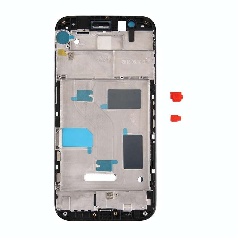 For Huawei G8 Front Housing LCD Frame Bezel Plate(Black)