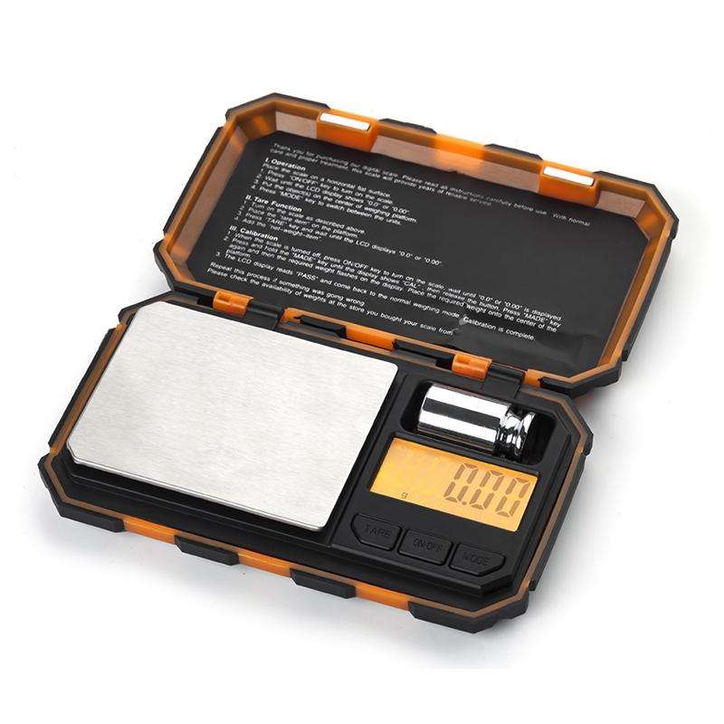 Mini Precision Digital Scales for Gold Sterling Silver Jewelry, Specification:English Version 200...