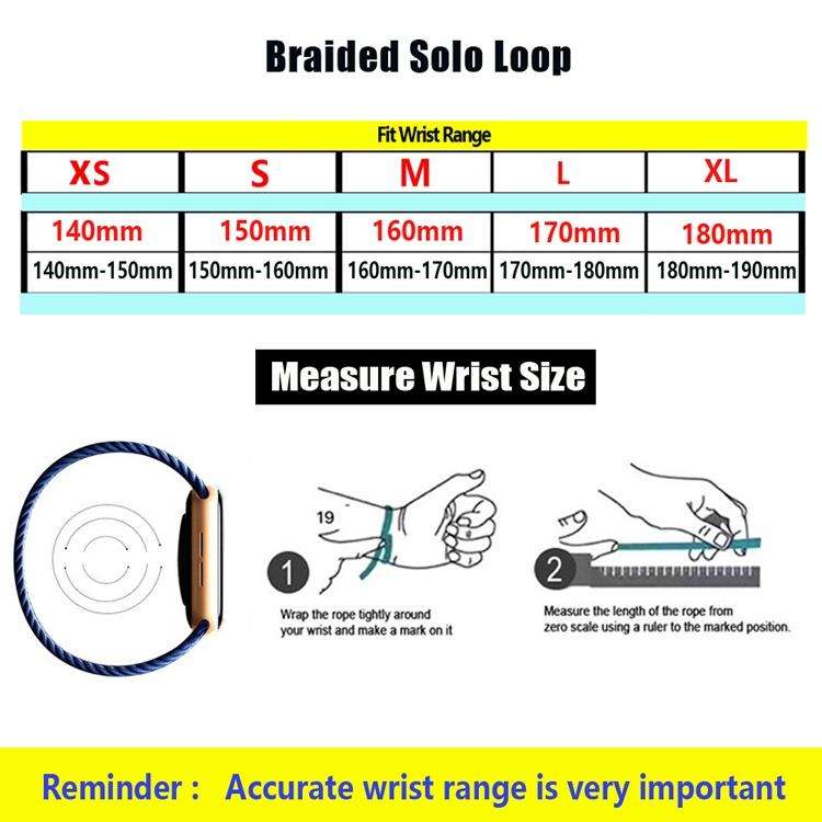 For Xiaomi Mi Band 6 / 5 / 4 / 3 Universal Nylon Elasticity Weave Watch Band, Size:M 160mm(Red Bl...