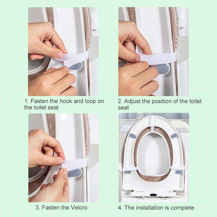 Washable Bathroom Toilet Seat Cover Warmer Soft Cushion Pad Closestool Lid Mat Household Products...
