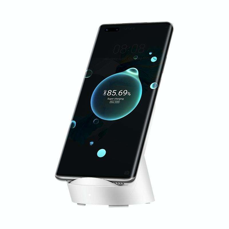 Original Huawei CP62R 50W Max Qi Standard Super Fast Charging Vertical Wireless Charger Stand wit...