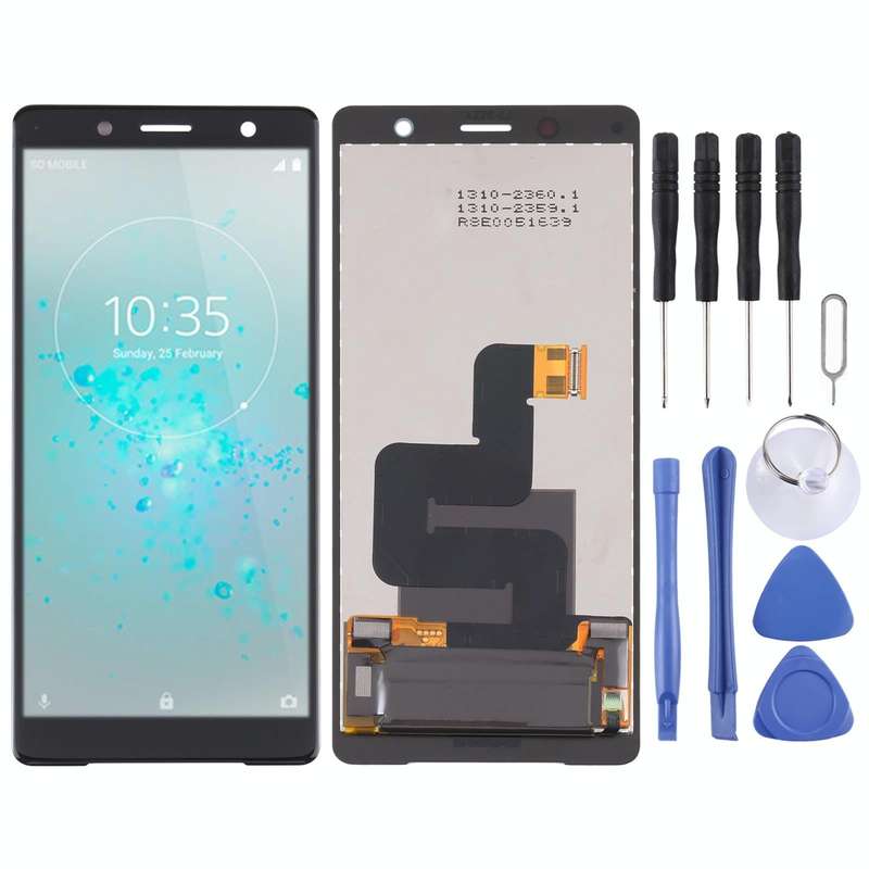 OEM LCD Screen for Sony Xperia XZ2 Compact with Digitizer Full Assembly(Black)