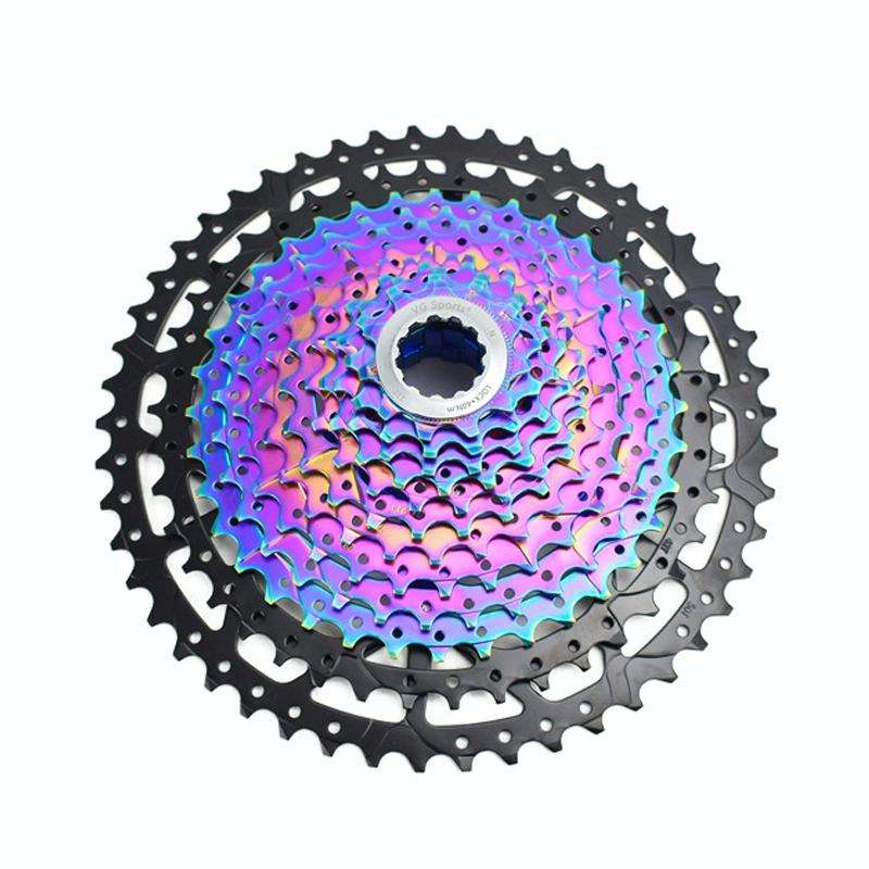 VG Sports Split Mountain Bike Lightweight Cassette Flywheel, Style:10 Speed 50T