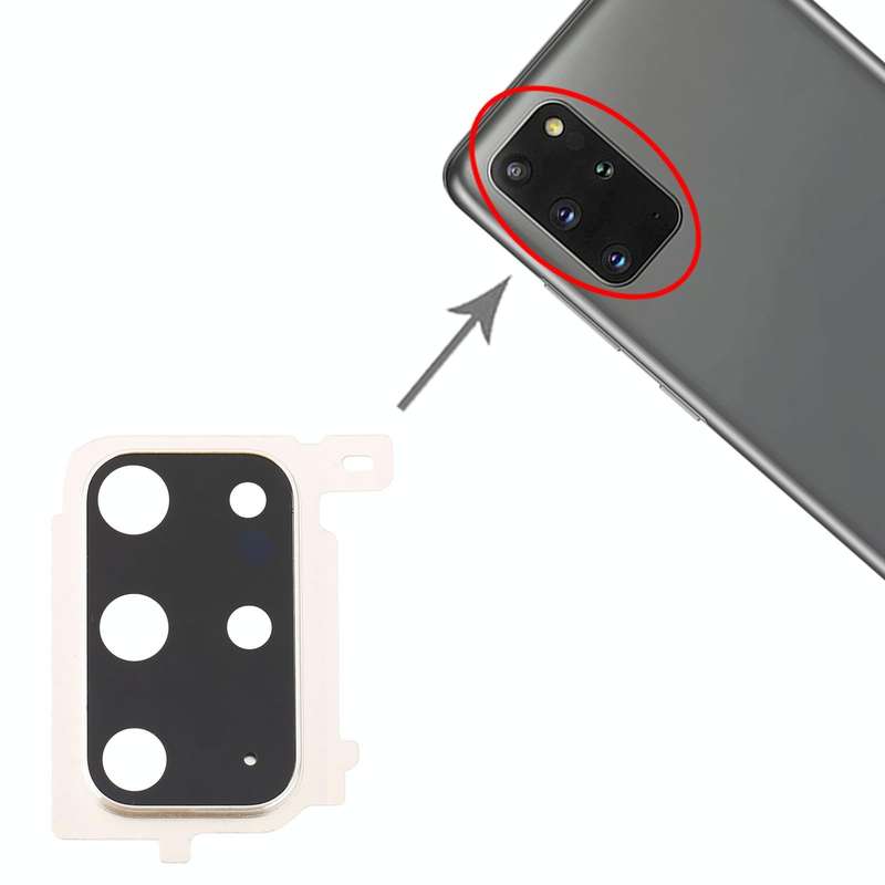 For Samsung Galaxy S20+ Camera Lens Cover (Silver)