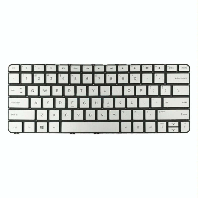For HP X360 13-4000 US Version Laptop Backlight Keyboard(Silver)