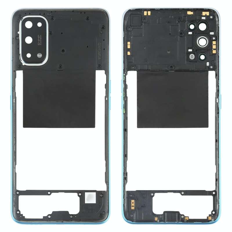 For OPPO Realme X7 Middle Frame Bezel Plate (Blue)