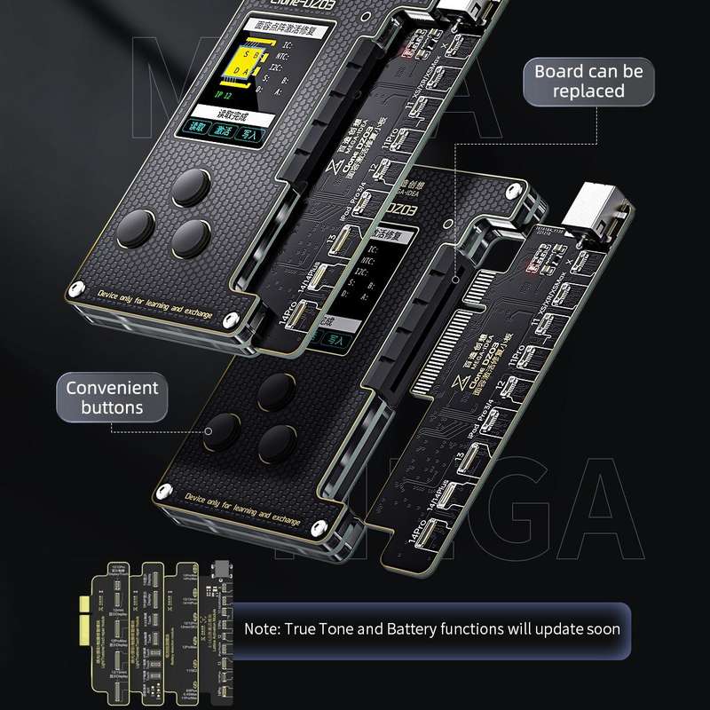MEGA-IDEA Clone DZ03 Battery Activation & Face ID Dot Matrix Programmer for iPhone 8-14 Pro Max, ...
