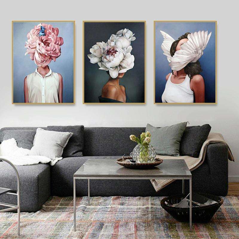 Creative Wall Art Printing Canvas Frameless Home Bedroom Decoration Painting, Size:1015cm(8)