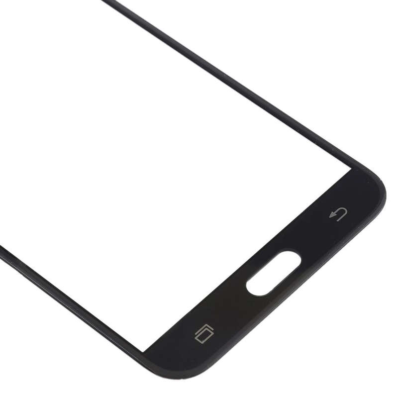 For Samsung Galaxy J7 V / J727V / J727P 10pcs Front Screen Outer Glass Lens (Black)