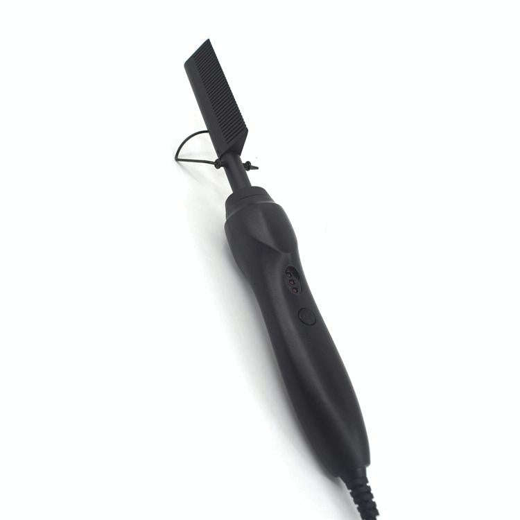 Multifunctional Comb Dry And Wet Dual-Use Curly Hair Straightening Stick Electric Perm Comb US Pl...