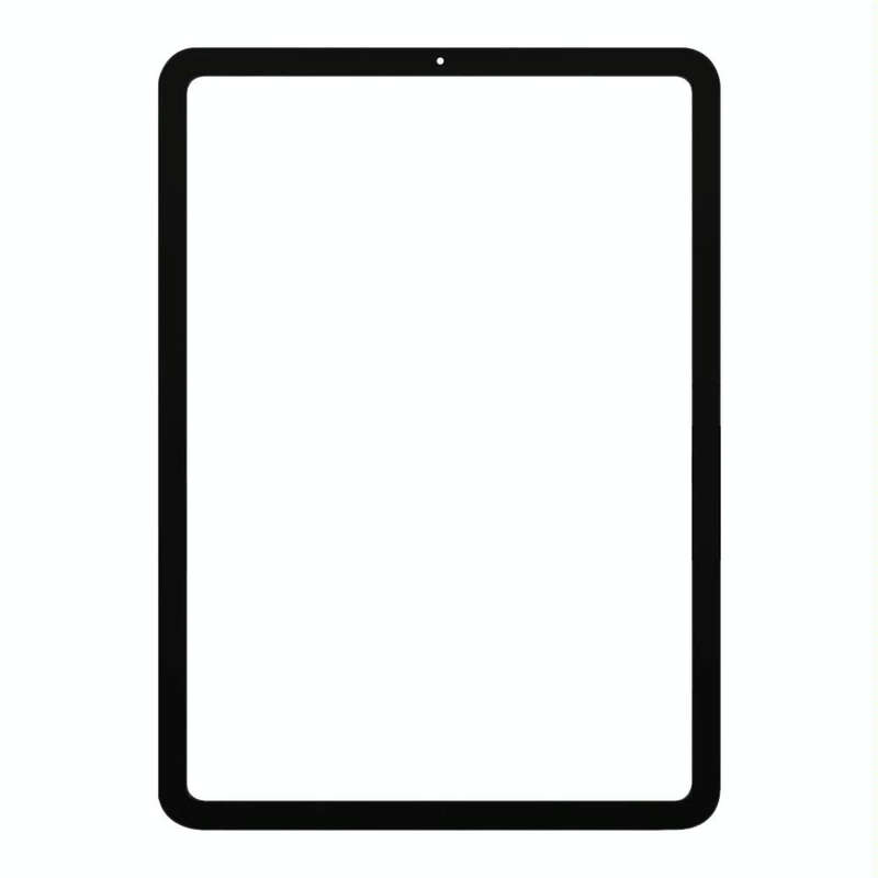 Front Screen Outer Glass Lens for iPad Pro 12.9 inch (2021) A2378 A2461 A2379 (Black)