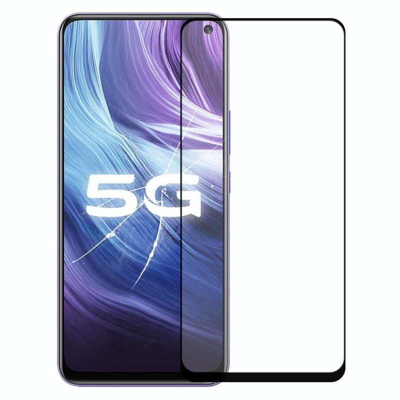 For vivo Z6 / iQOO Z1 / iQOO Z1X / Neo3 Front Screen Outer Glass Lens with OCA Optically Clear Ad...