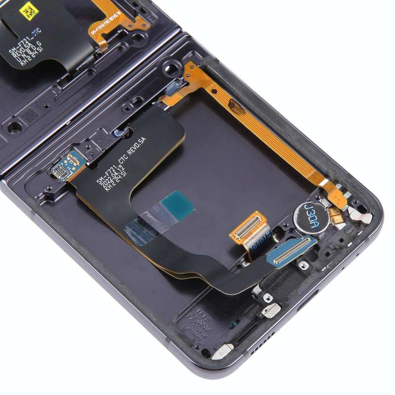 For Samsung Galaxy Z Flip4 SM-F721 Original LCD Screen Digitizer Full Assembly with Frame (Black)