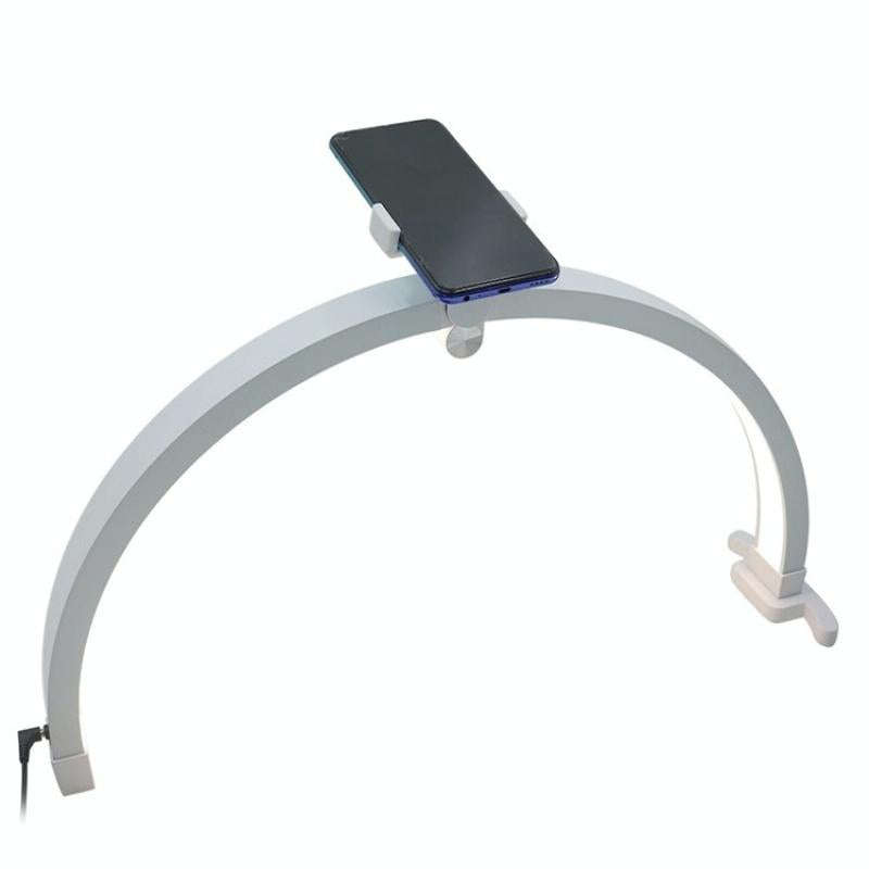 M12X Foldable LED Half Moon Lamp Touch Control Nail Art Lamp, Length: 56cm(AU Plug)