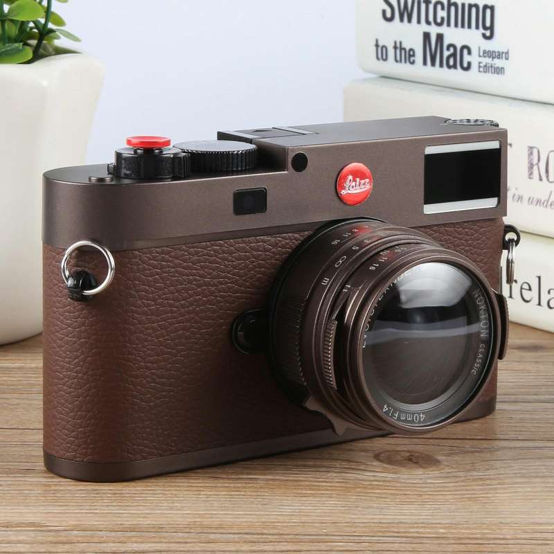 For Leica M11 Non-Working Fake Dummy Camera Model Photo Studio Props(Coffee)