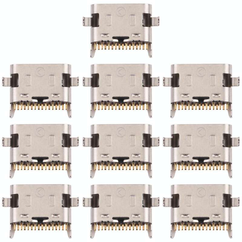 10 PCS Charging Port Connector for Motorola Moto E7
