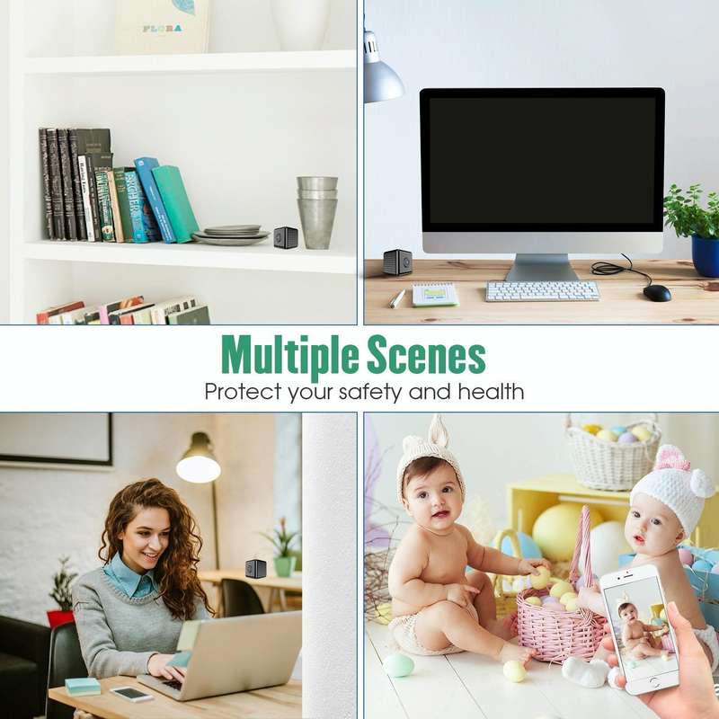 W10 Home Wireless IP Camera Mini Wifi Network Camera with Night Vision