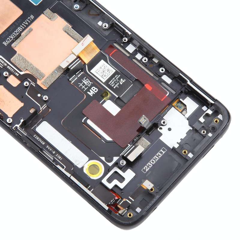 For Asus ROG Phone 7 / 7 Ultimate AMOLED Original LCD Screen Digitizer Full Assembly with Frame(B...