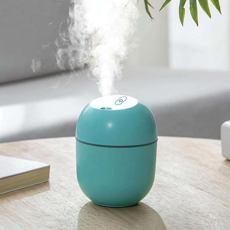 Disinfecting Humidifier USB Home Silent Bedroom Large Capacity Desktop Aroma Diffuser(Green)