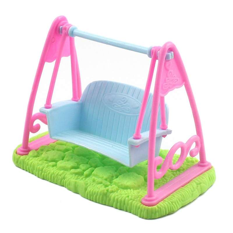 3 PCS Swing Doll Children Simulation Swing Toy Doll Accessories Bracket Simulation Swing(Random C...
