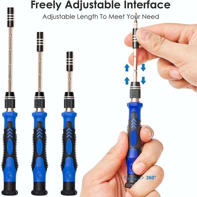 124 In 1 Multipurpose Manual Screwdriver Set Household Cell Phone Computer Repair Tools