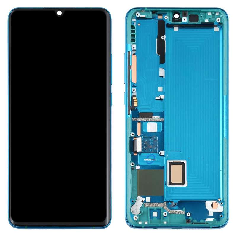 Original LCD Screen and Digitizer Full Assembly With Frame for Xiaomi Mi CC9 Pro / Mi Note 10 / M...