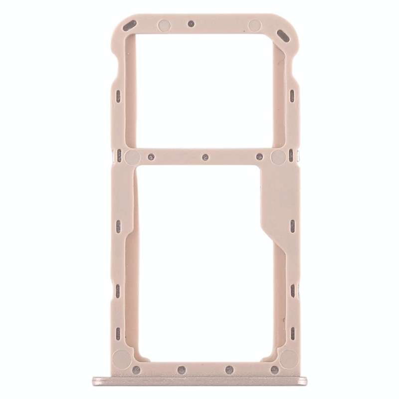 SIM Card Tray + SIM Card Tray / Micro SD Card Tray for Huawei Honor Play 7X (Gold)