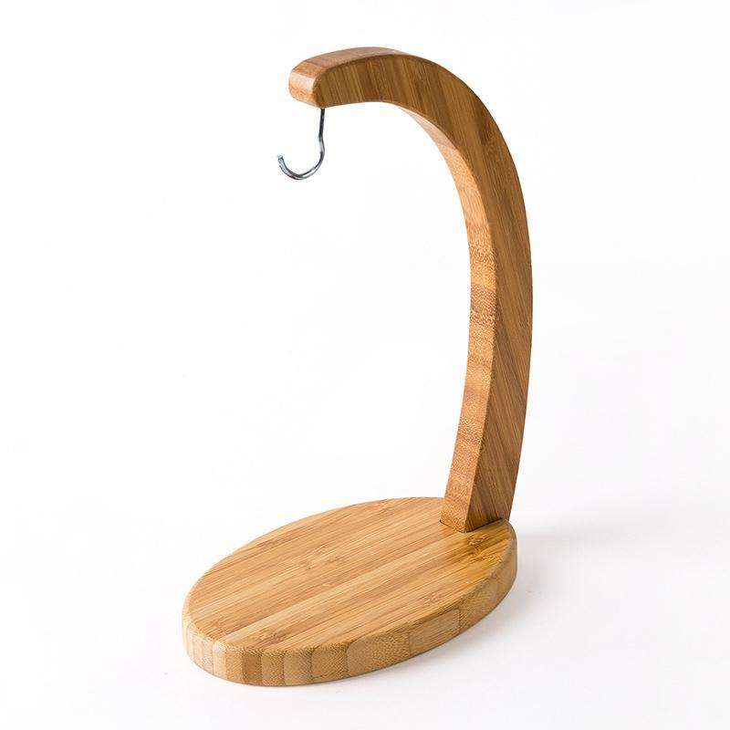 Bamboo Banana Rack Kitchen Fruit Storage Rack Living Room Shelf(Wood Color)