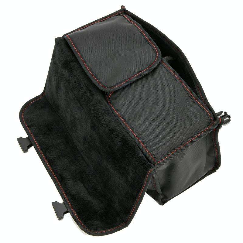 For Nintendo Switch Game Console Storage Bag PU Handbag Carrying Bag(Black)