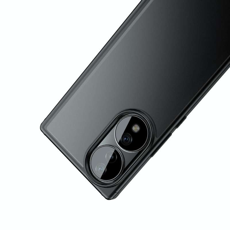 For Honor 70 Four-corner Shockproof TPU + PC Phone Case(Black)