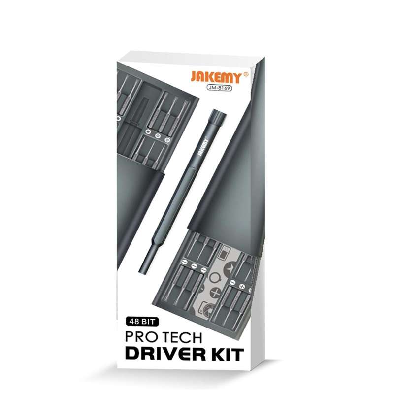 JAKEMY JM-8169 49 in 1 Professional Precision Pocket Portable DIY  Magnetic Screwdriver