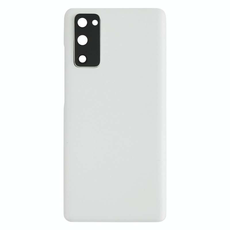 For Samsung Galaxy S20 FE Battery Back Cover with Camera Lens Cover (Silver)