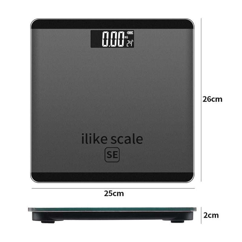 ISCALE SE Human Body Intelligent Electronic Scale Household Weight Scale Adult Body Fat Scale(Spa...