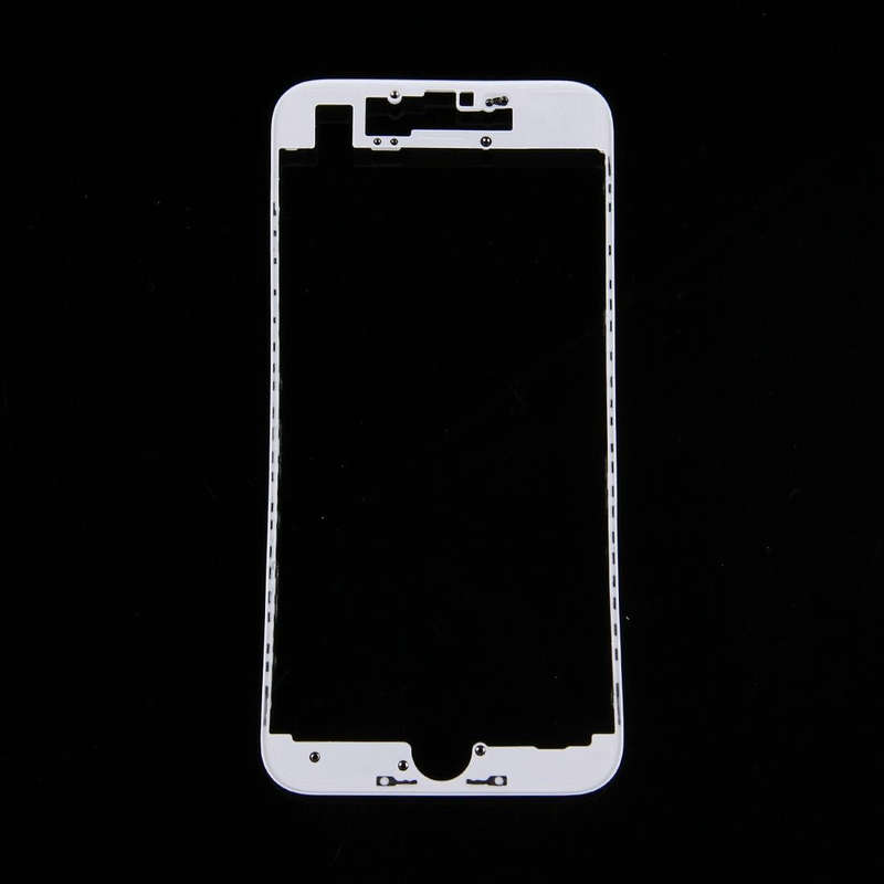 Front LCD Screen Bezel Frame for iPhone 7(White)
