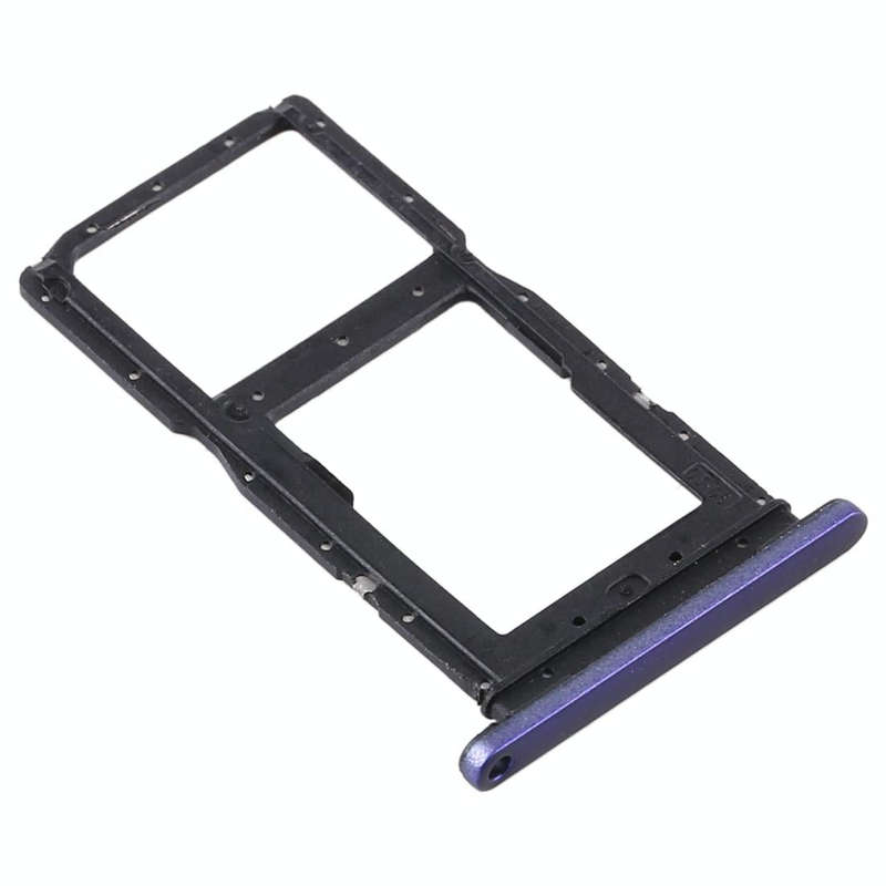 SIM Card Tray + SIM Card Tray / Micro SD Card Tray for Huawei Y9s 2020 (Purple)